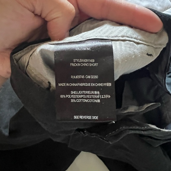 Volcom Chino Shorts - Picture 8 of 8